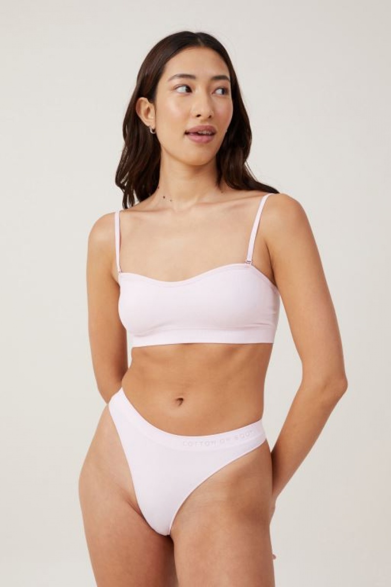 Bralette Cotton On Seamless Sweetheart Acolchado Bandeau Mujer Rosas | latwvYIDpmu