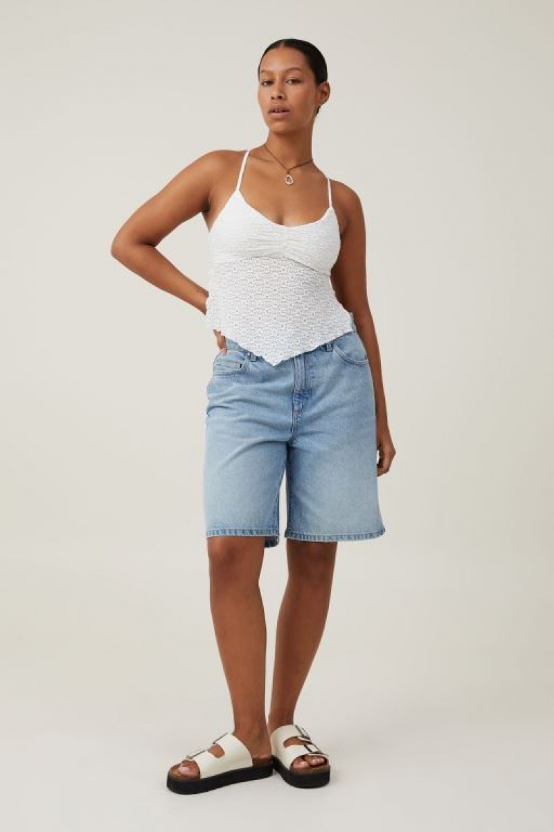 Cami Cotton On Luna Backless Mujer Blancas | oH9U2cHNJrC