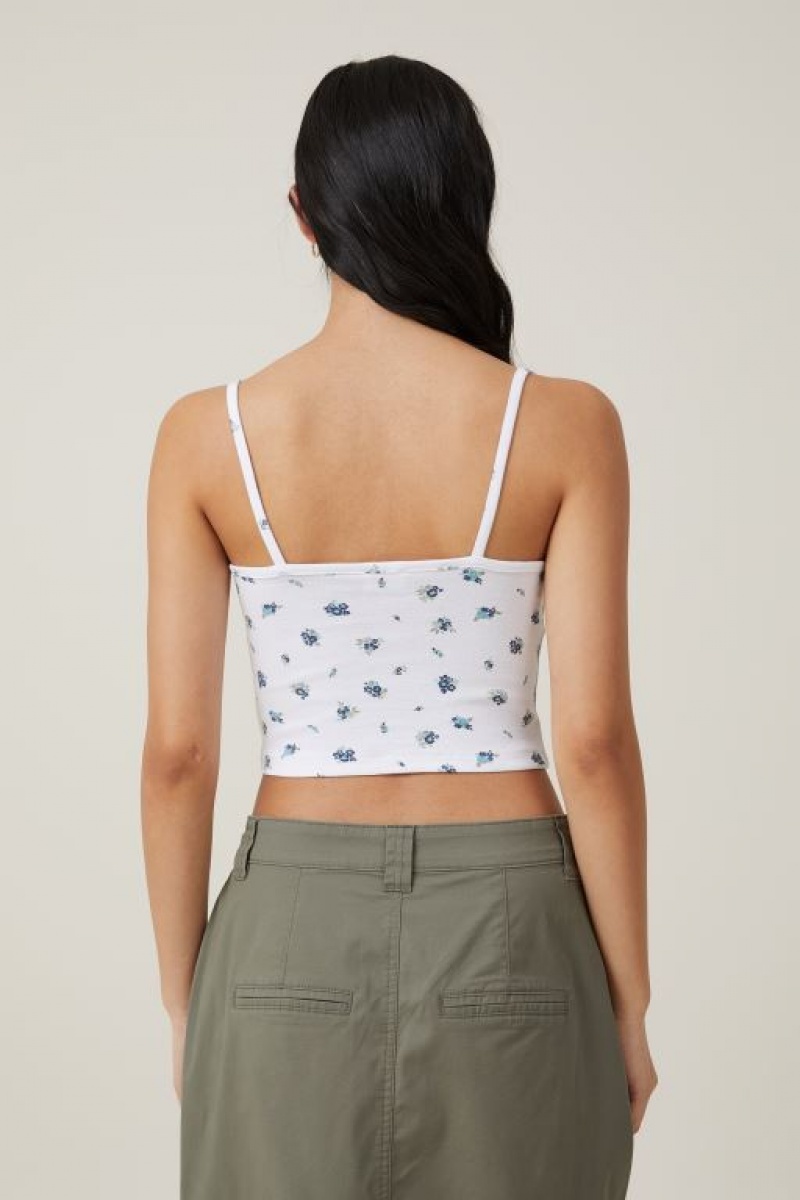 Cami Cotton On Sammie Cross Front Mujer Blancas | iL7YihQgX7e