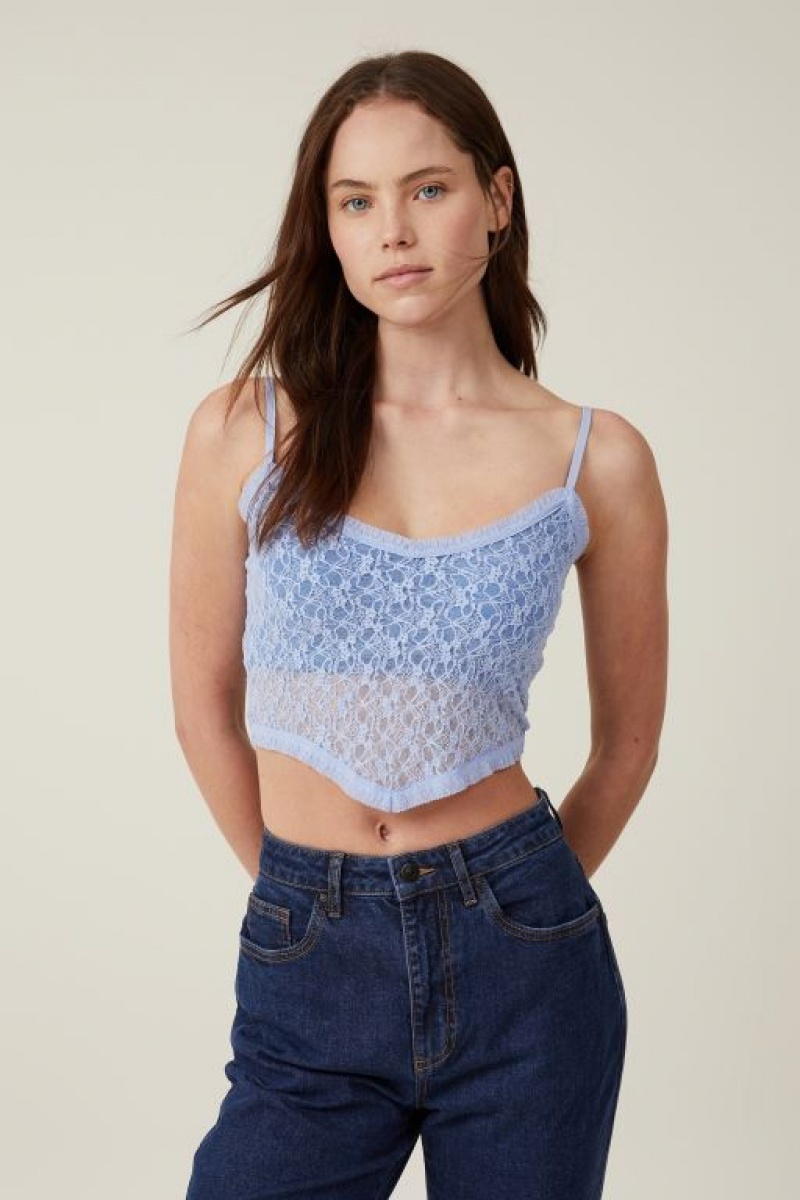 Cami Cotton On Zoey Hanky Hem Mujer Azules | aIOXkSn3Kii