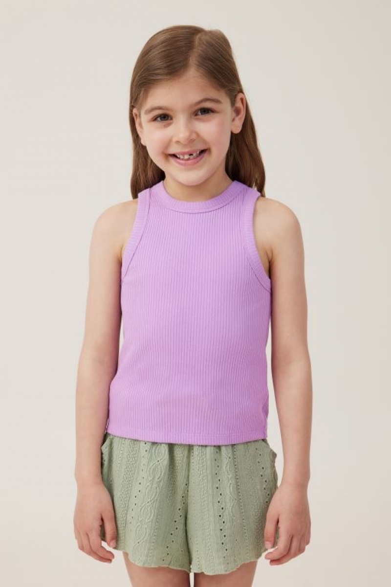 Camiseta Cotton On Eleanor Niña Lavanda | Q36P6ZOIuYc