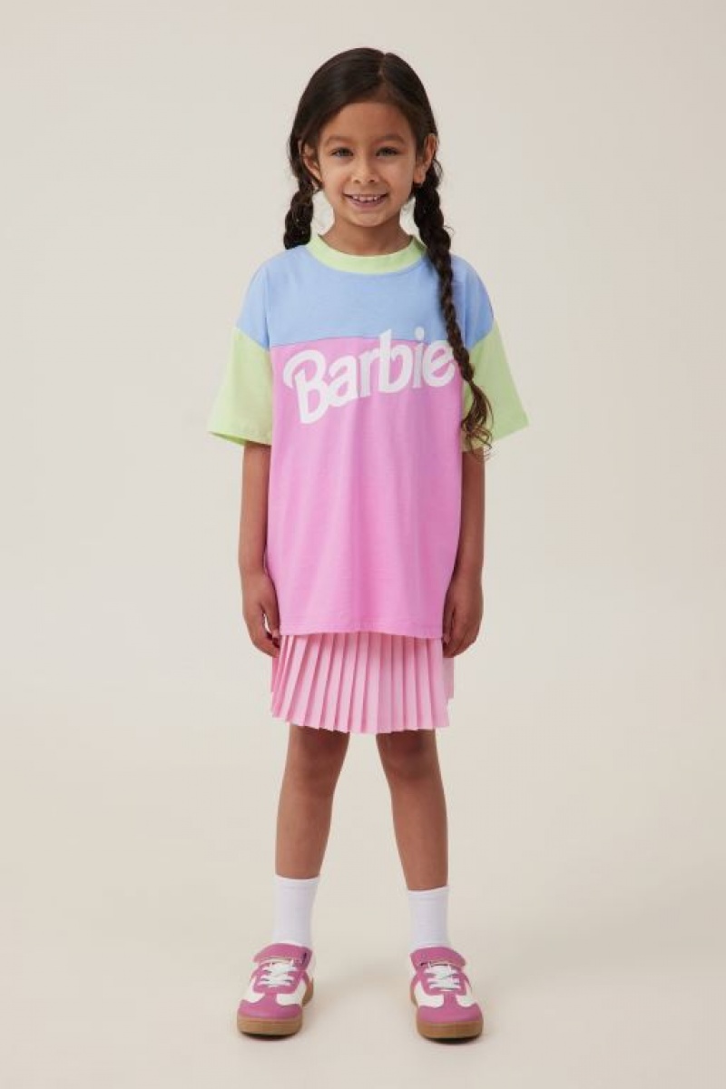 Camiseta Cotton On License Drop Shoulder Corta Sleeve Niña Azules | CNJklWU8RF6