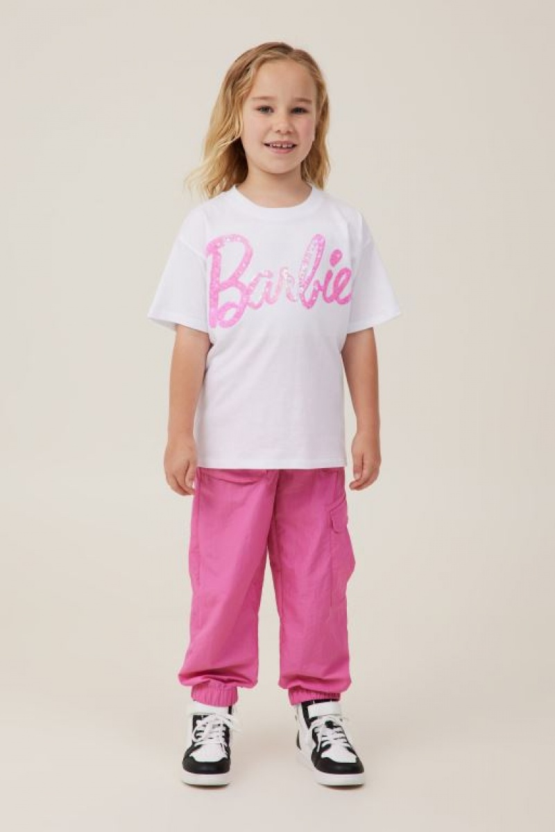 Camiseta Cotton On License Drop Shoulder Corta Sleeve Niña Blancas | PpwS1Ia29yL