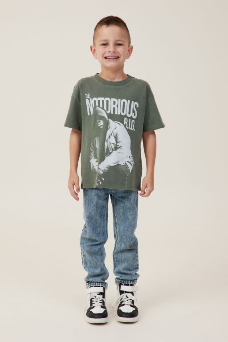 Camiseta Cotton On License Drop Shoulder Corta Sleeve Niño Verde | Ayb1HgEahPU