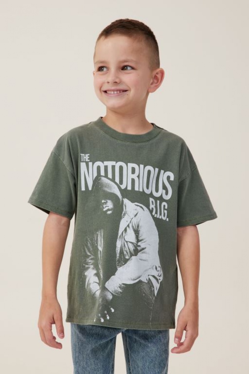 Camiseta Cotton On License Drop Shoulder Corta Sleeve Niño Verde | Ayb1HgEahPU