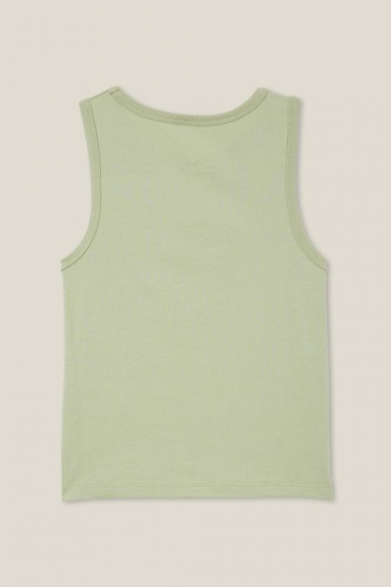 Camiseta Cotton On Olsen Niño Verde | wf6amotIOse