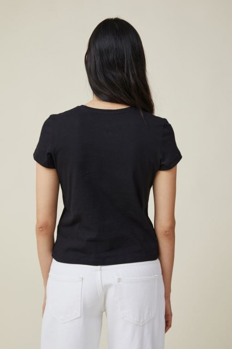 Camiseta Cotton On The 91 Mujer Negras | vXQKbXWiTTo