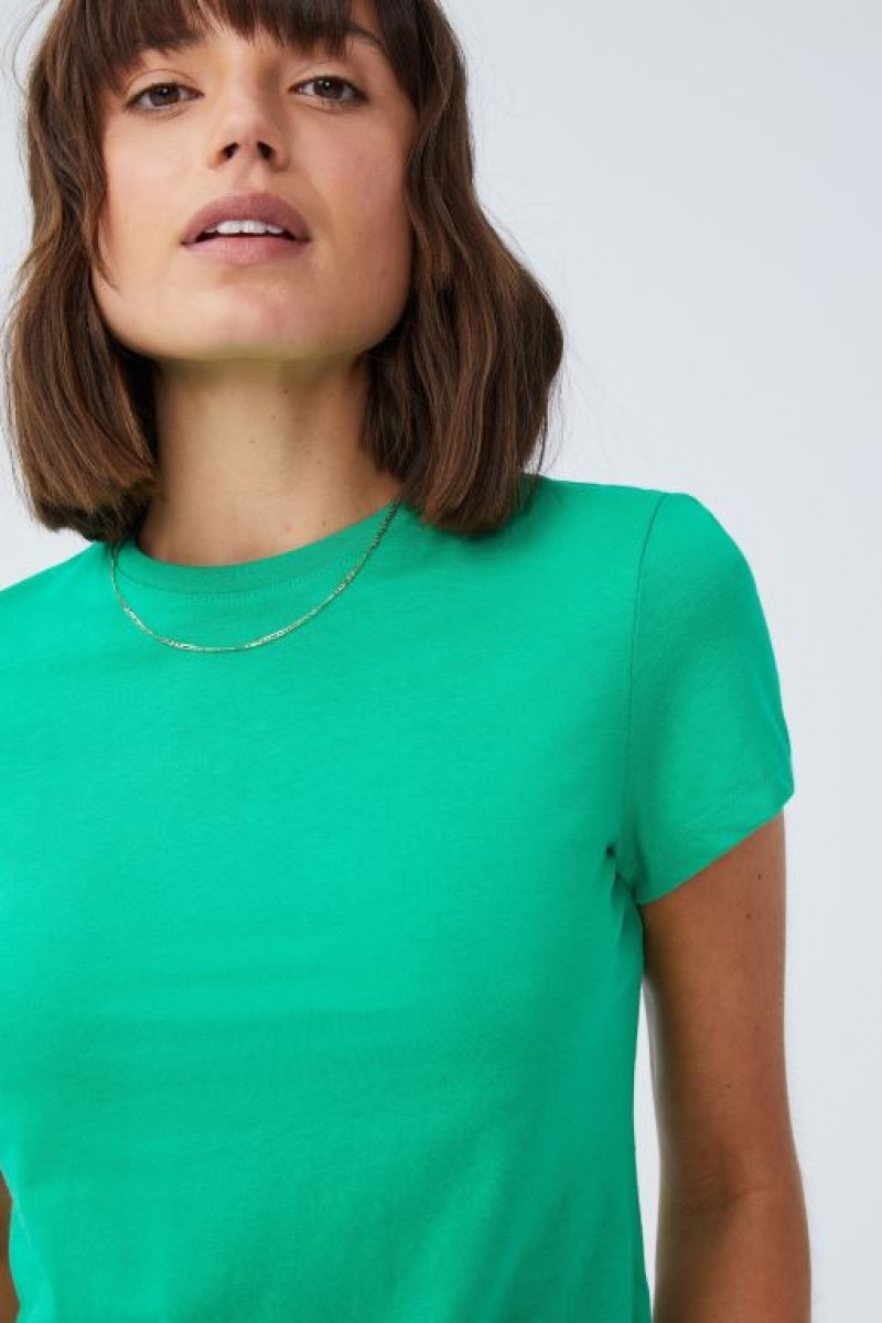 Camiseta Cotton On The 91 Mujer Verde Claro | eVfdvh6hvE7