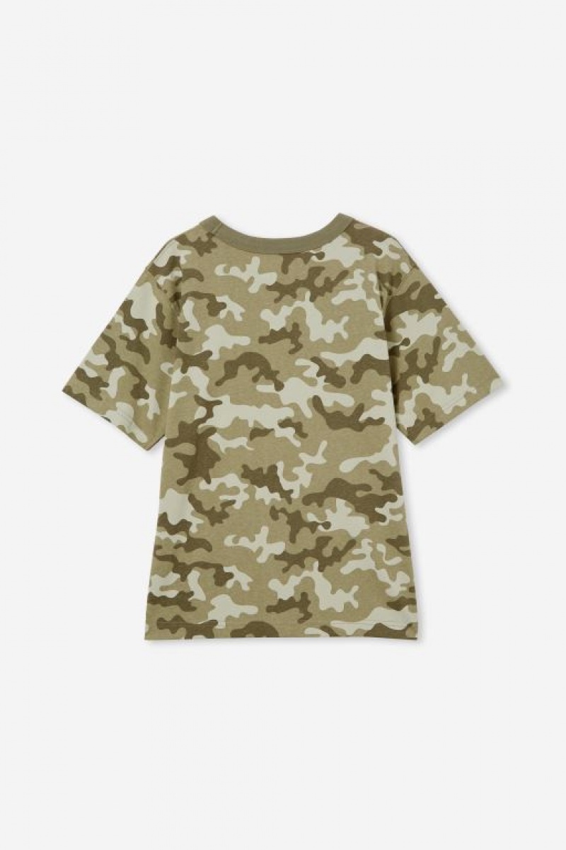 Camiseta Cotton On The Eddy Essential Corta Sleeve Niño Camuflaje | azHuGTpA4Gw