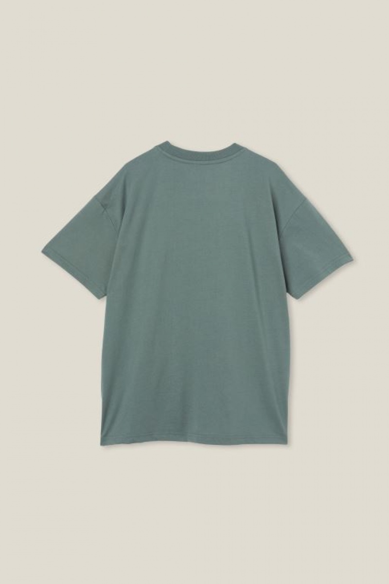 Camiseta Cotton On Walt Spliced Waffle Corta Sleeve Niño Verde | jBA2OEtoWbv