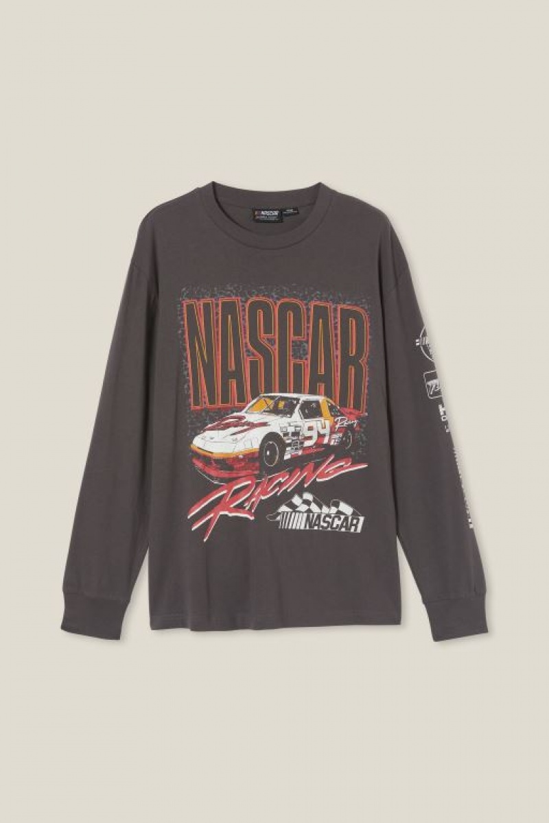 Camisetas Estampadas Cotton On Nascar Long Sleeve Hombre Lcn | ImxT6X0a4MM