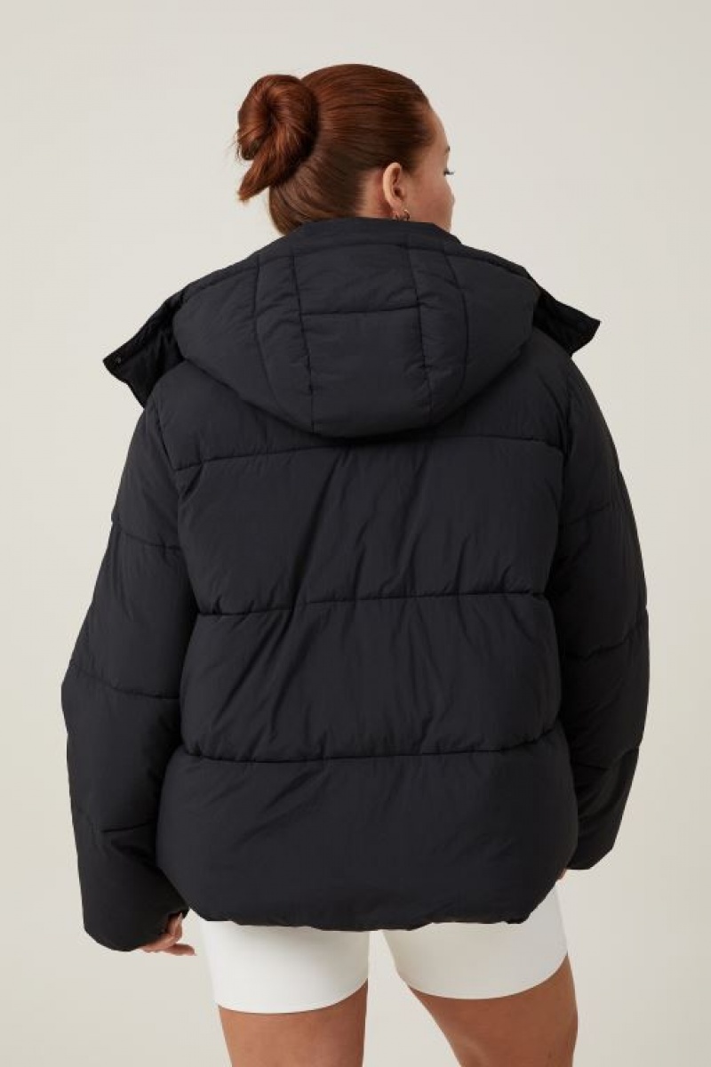 Chaquetas Cotton On The Recycled Mother Puffer 3.0 Mujer Negras | ofH8QQcQBkc