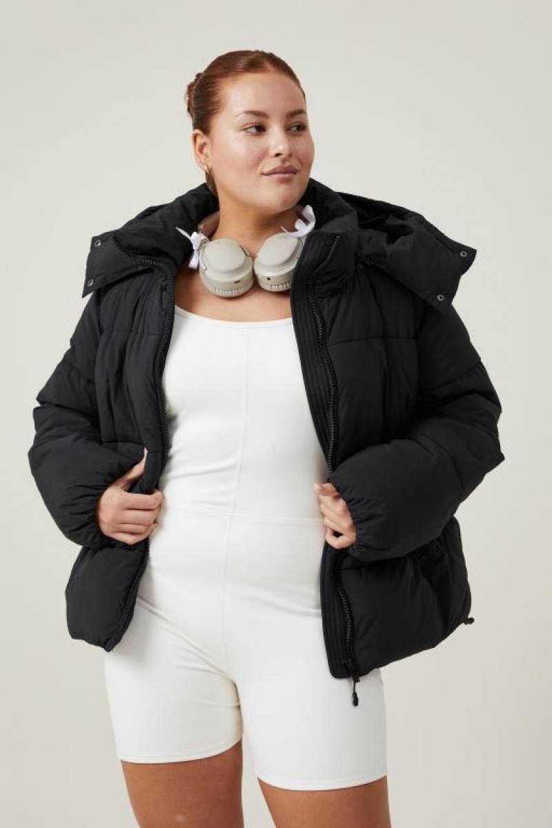 Chaquetas Cotton On The Recycled Mother Puffer 3.0 Mujer Negras | ofH8QQcQBkc