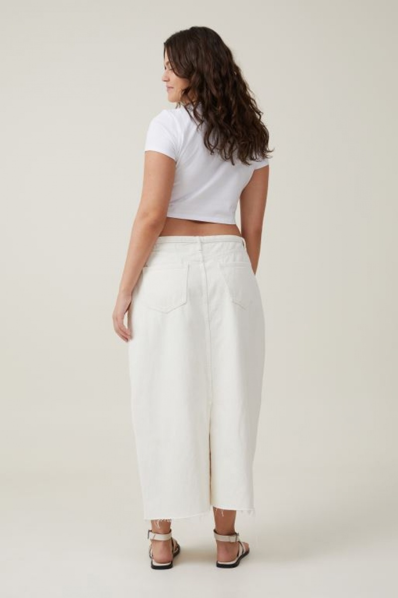 Falda Cotton On Maxi Denim Mujer Whitehaven | oBCz2GFZts3