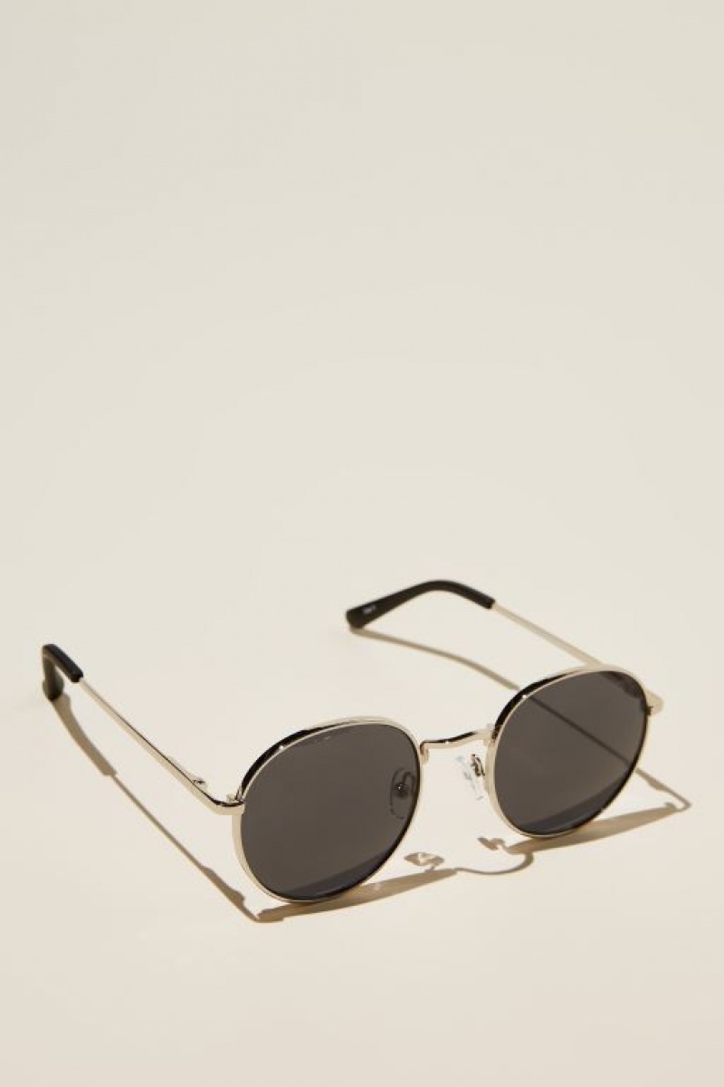 Gafas de Sol Cotton On Bellbrae Hombre Plateadas Negras | vSERUmJOBVq