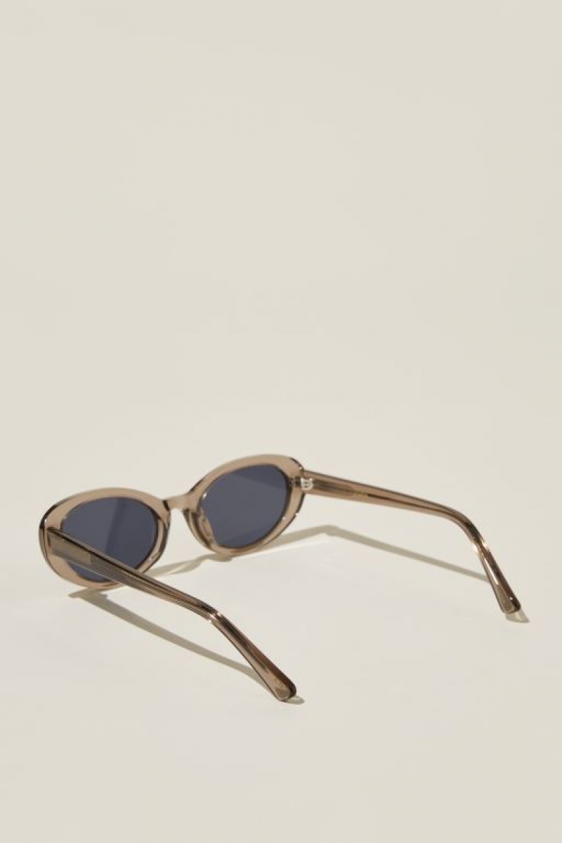 Gafas de Sol Cotton On Carter Oval Mujer Gris | BYYKV4AhTpl