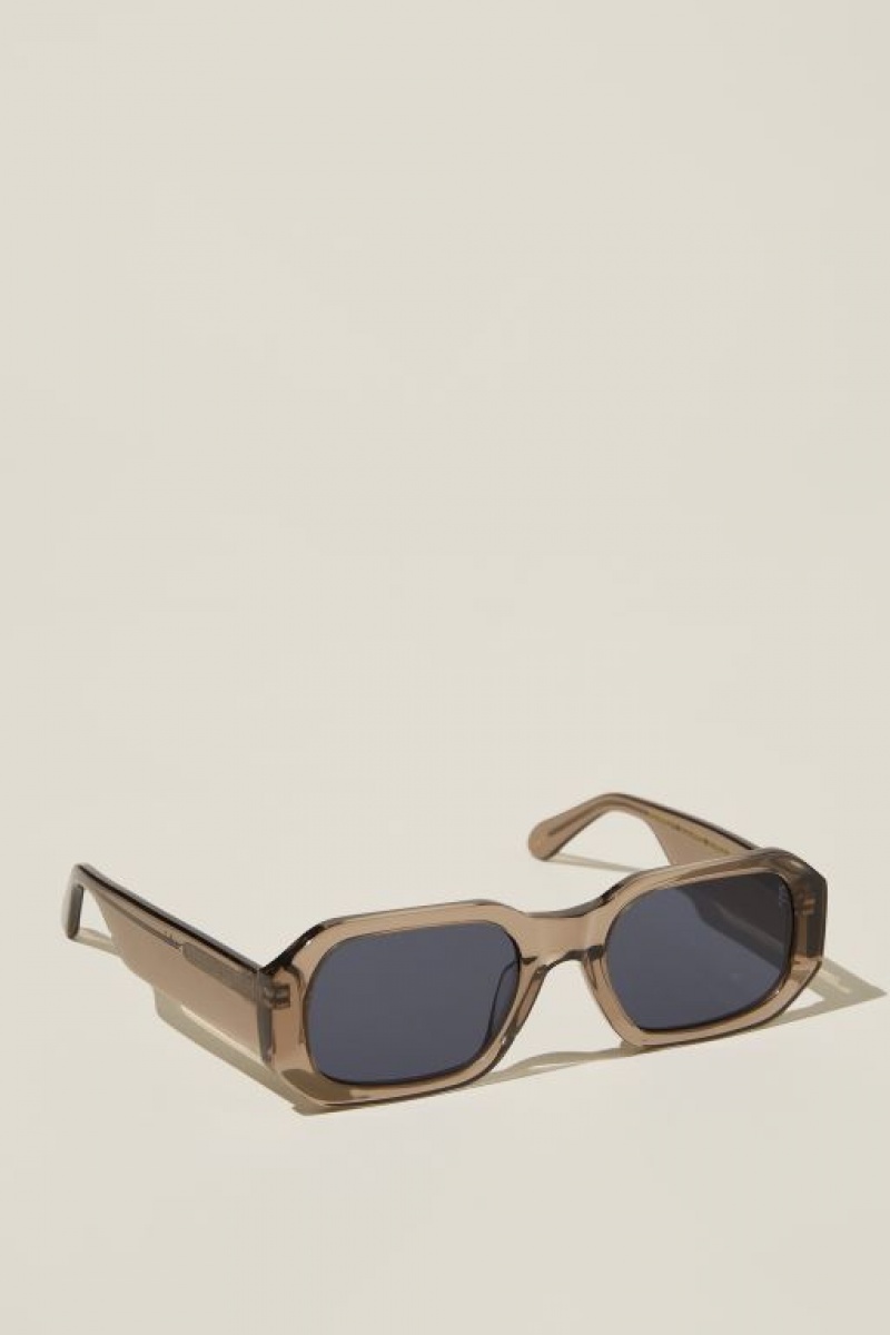 Gafas de Sol Cotton On Kennedy Square Mujer Gris | H7qOD8cODGf