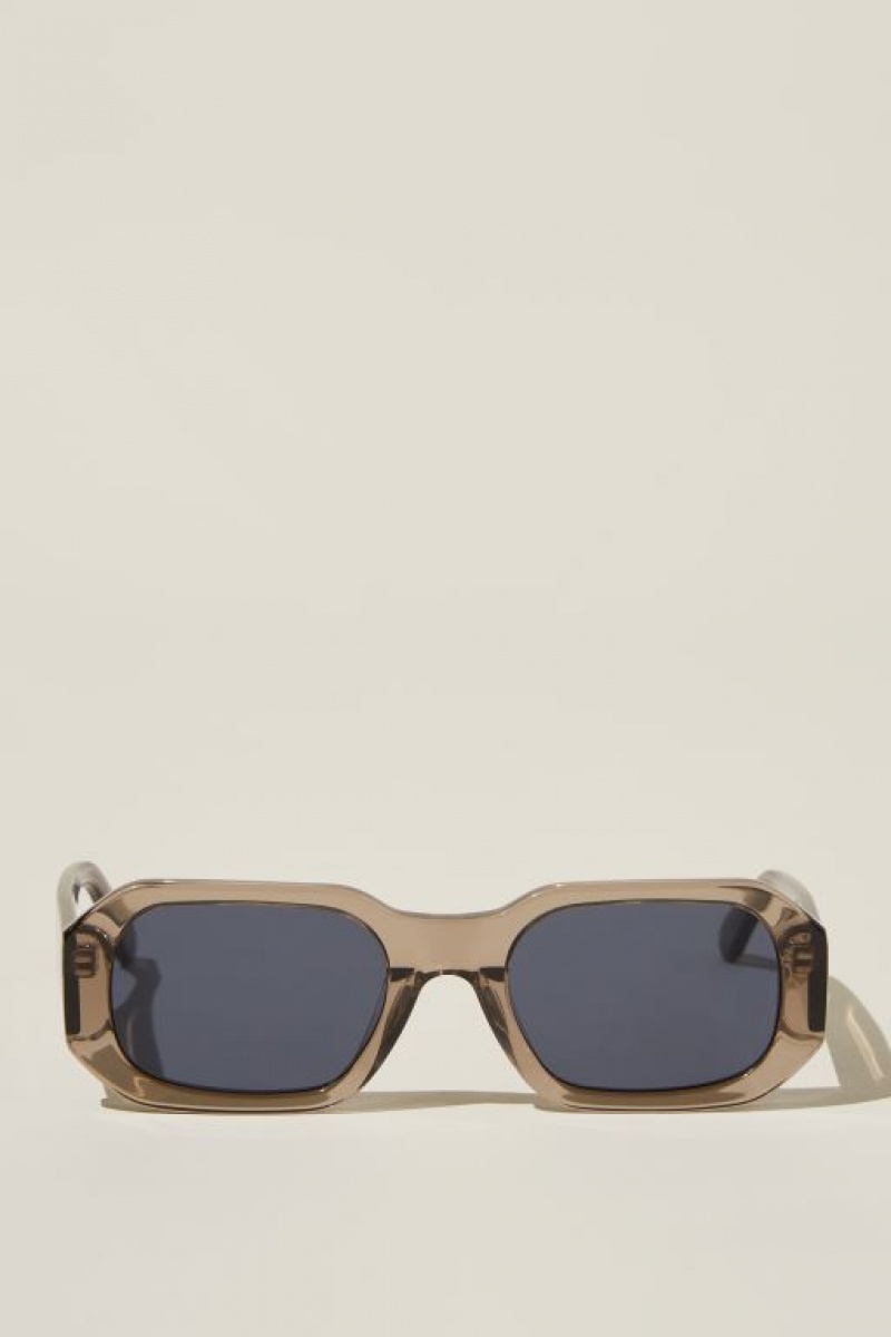 Gafas de Sol Cotton On Kennedy Square Mujer Gris | H7qOD8cODGf