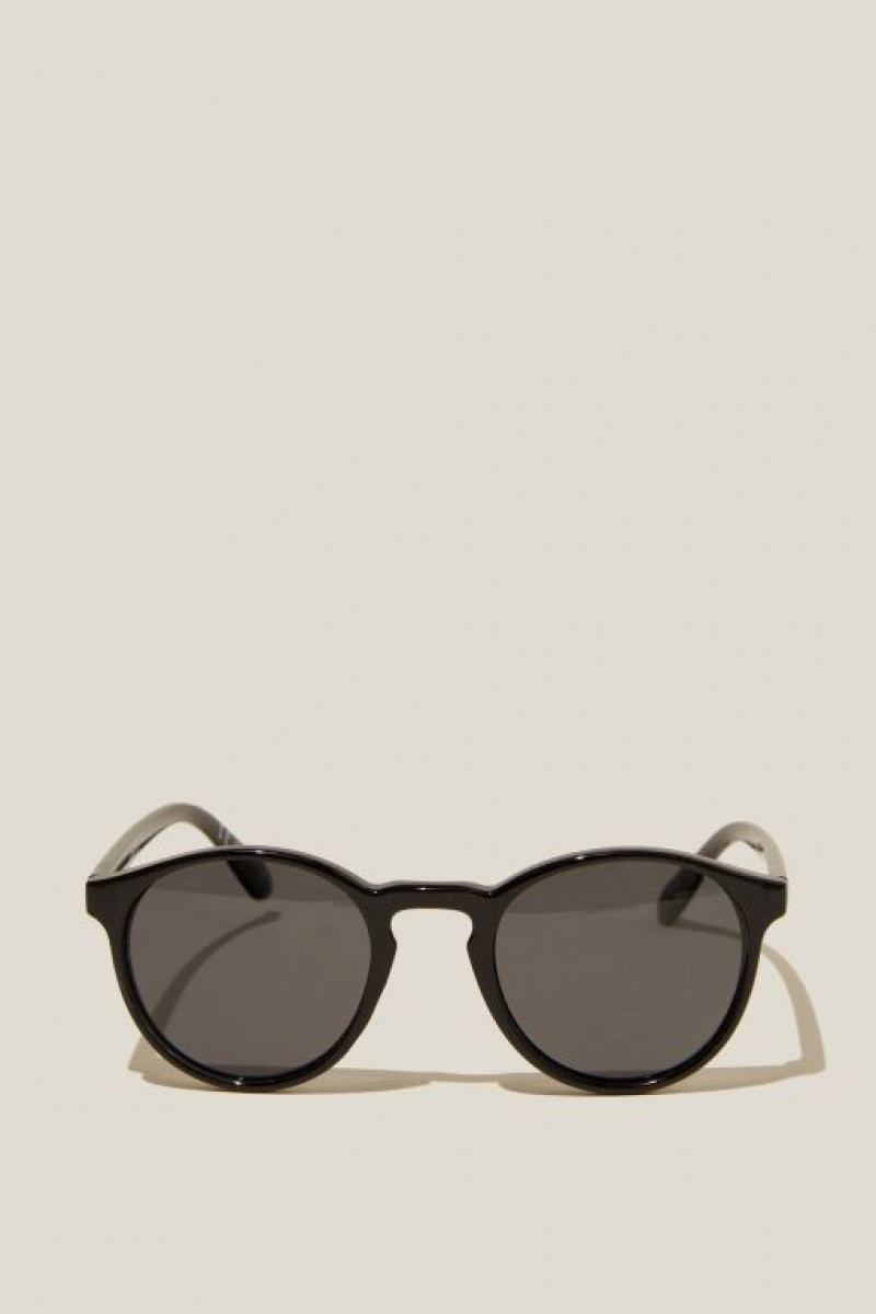 Gafas de Sol Cotton On Lorne Polarized Hombre Negras | eDsasvJULYb