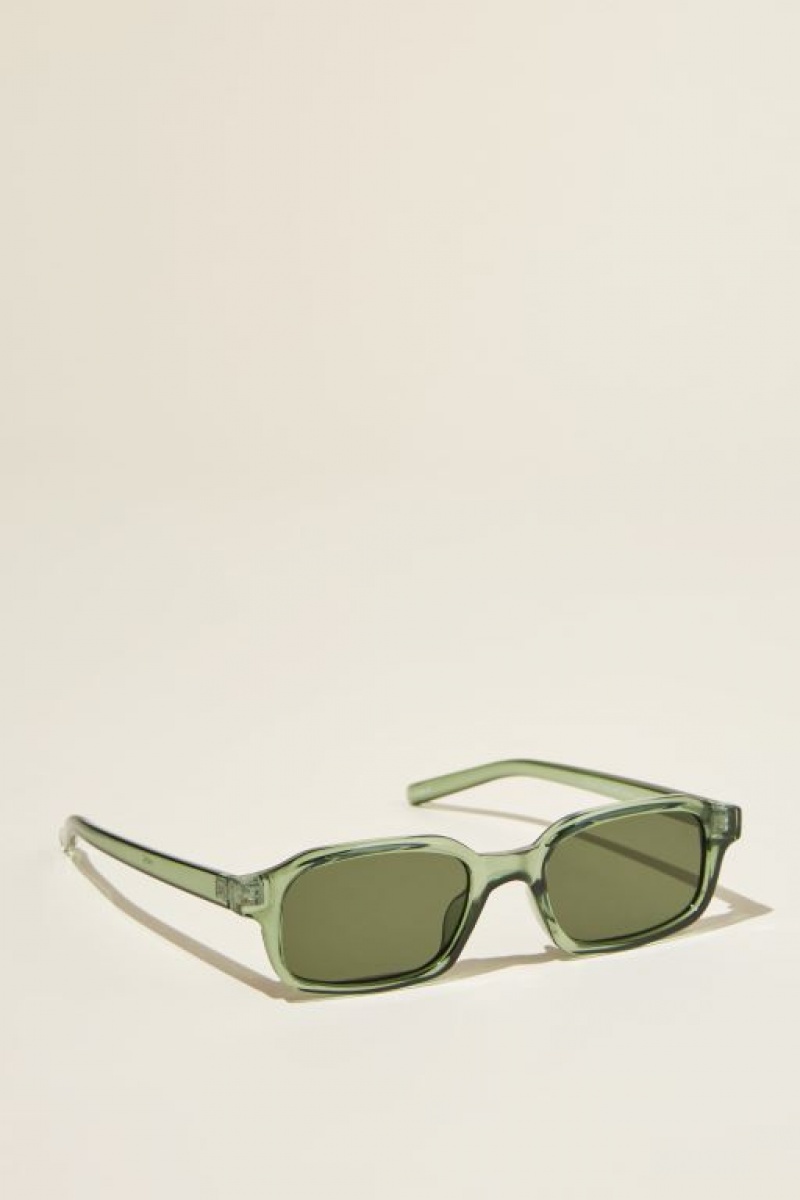 Gafas de Sol Cotton On Ollie Square Mujer Kaki | yqhzqGemJU3