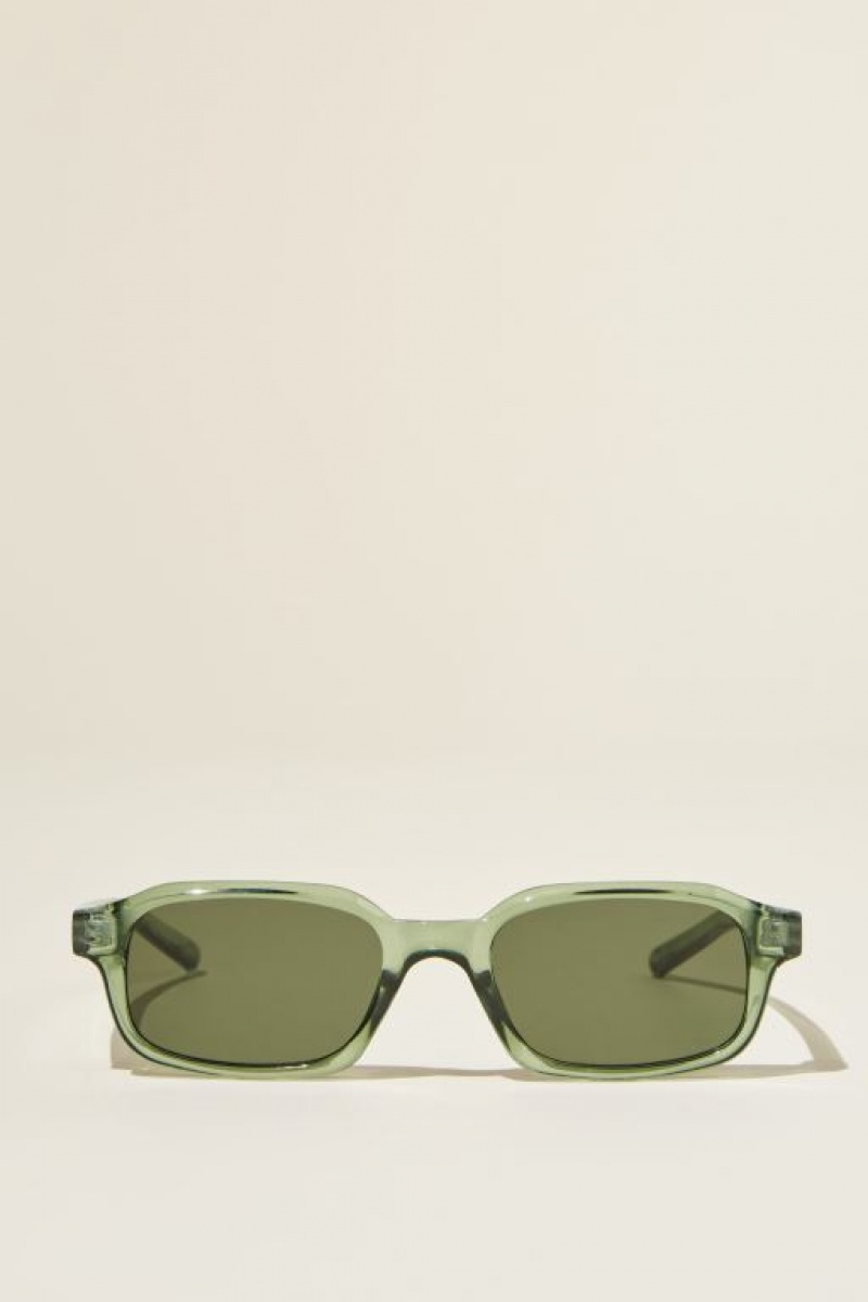 Gafas de Sol Cotton On Ollie Square Mujer Kaki | yqhzqGemJU3