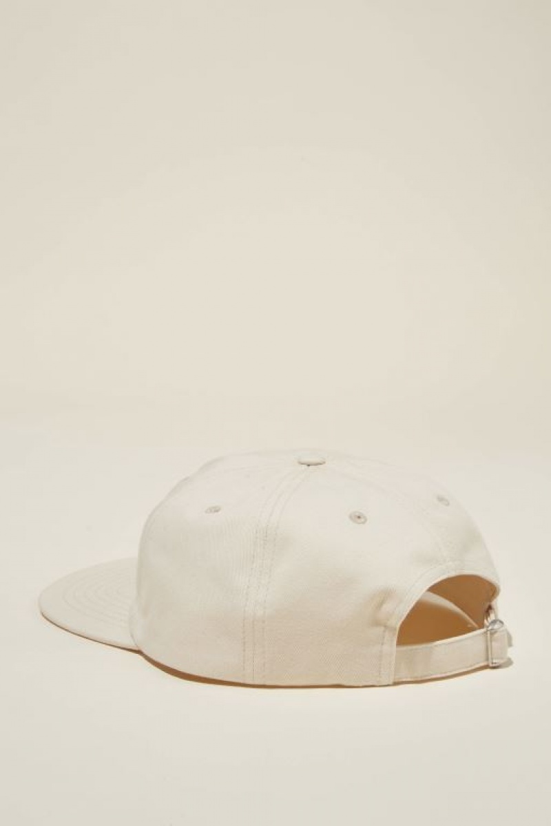 Gorras Cotton On 5 Panel Estampadas Hombre Beige | F5KJbNVlBli