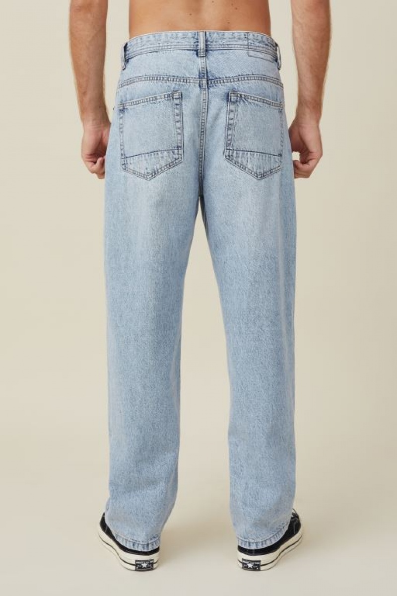 Jeans Cotton On Baggy Hombre Azules Claro | PFaesvRLiwN