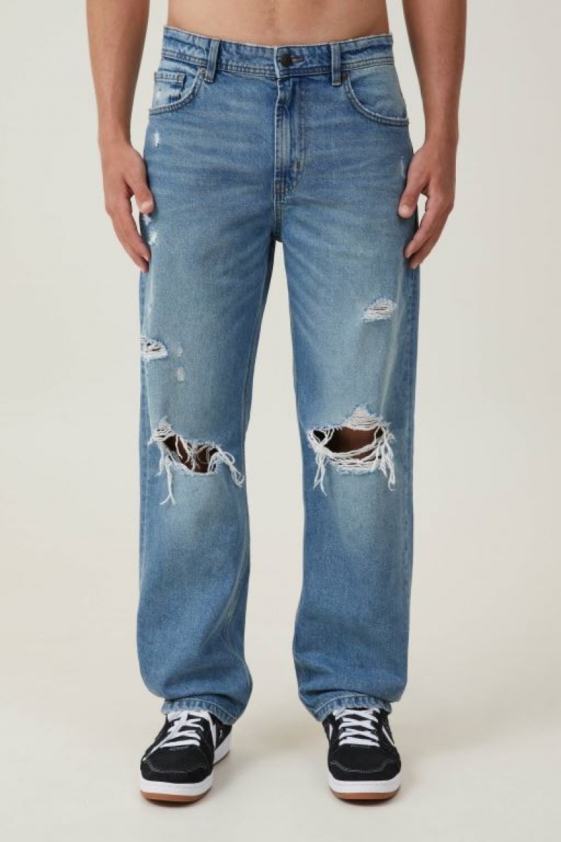 Jeans Cotton On Baggy Hombre Azules | bGwze8LAtp0