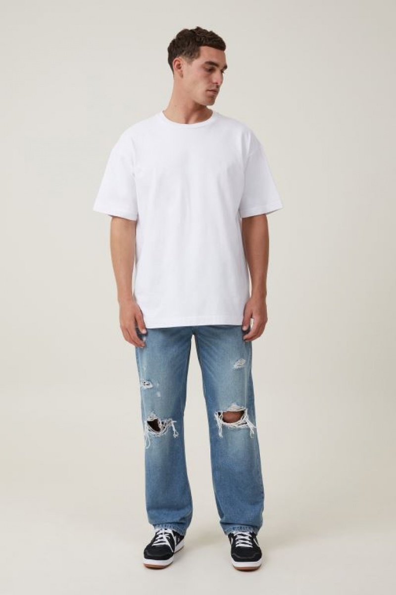 Jeans Cotton On Baggy Hombre Azules | bGwze8LAtp0