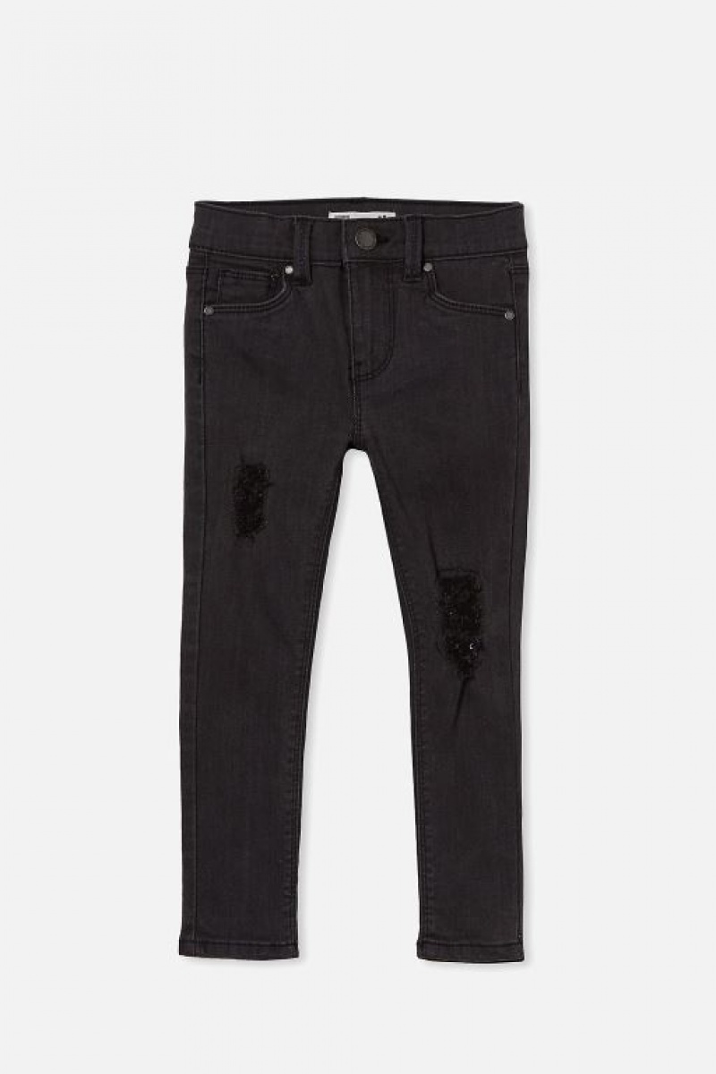 Jeans Cotton On Deadre Niña Negras Azules | GhXkj9Q6IOQ