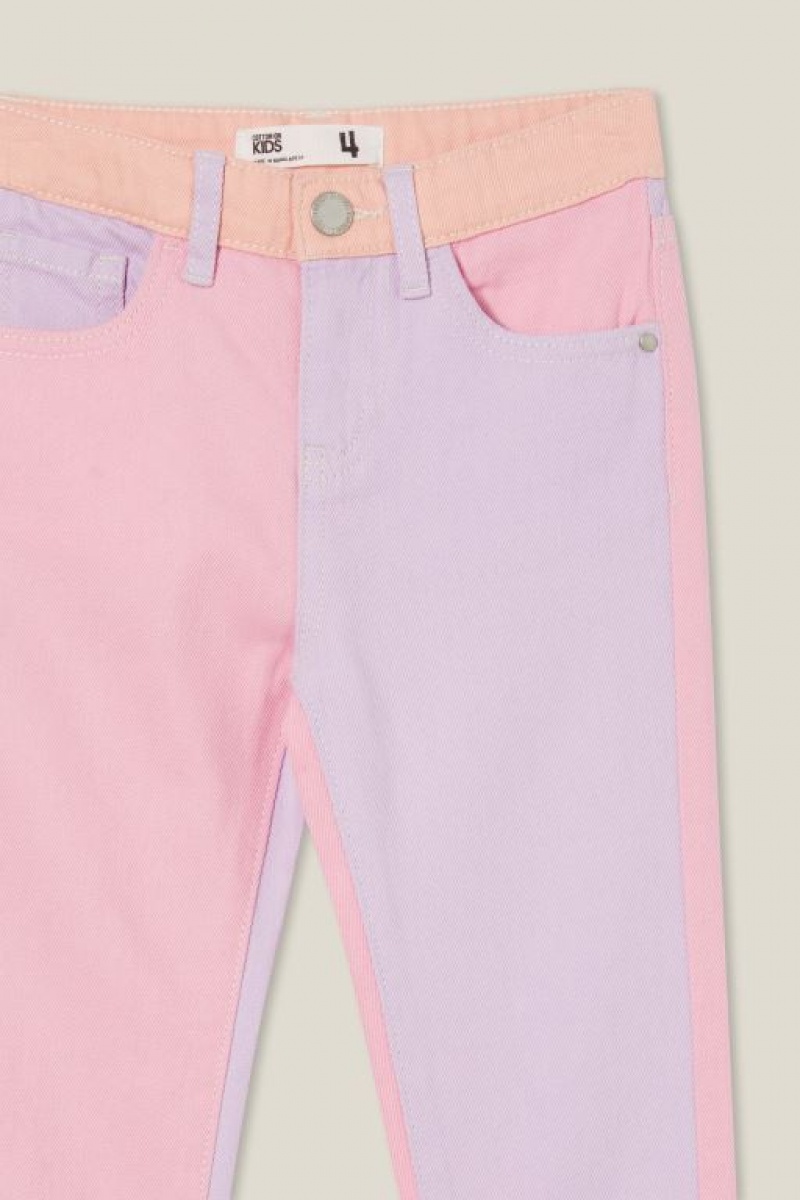 Jeans Cotton On India Mom Niña Pastel | nBSs11KvUSN