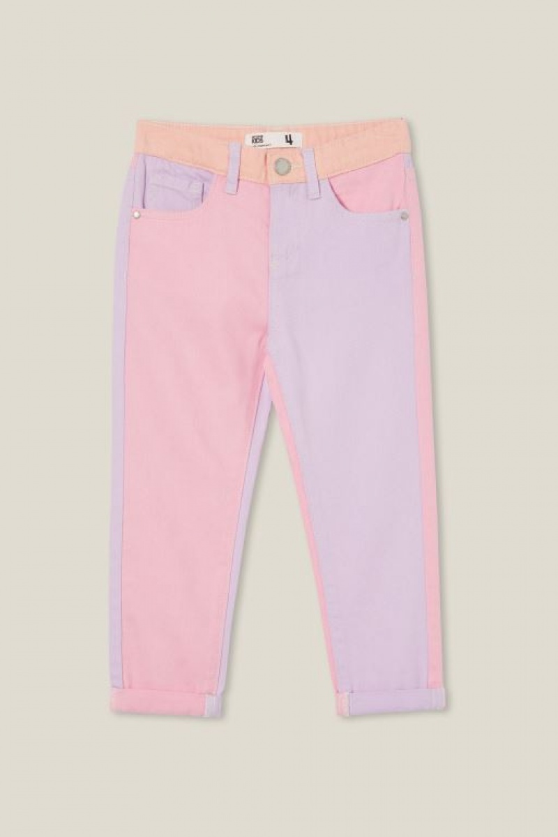 Jeans Cotton On India Mom Niña Pastel | nBSs11KvUSN