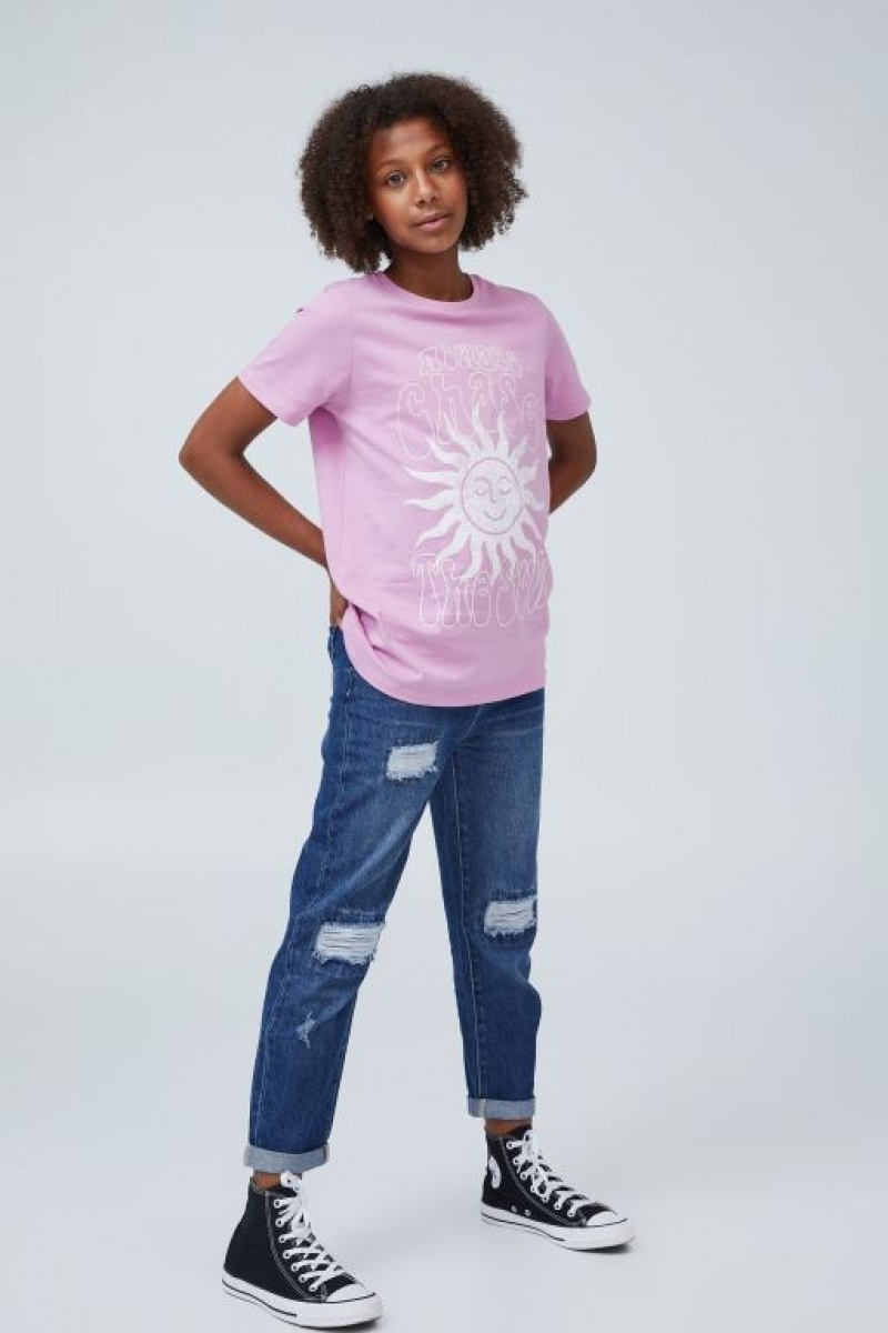 Jeans Cotton On Ivy Mom Niña Azules | WNsFNDDArII