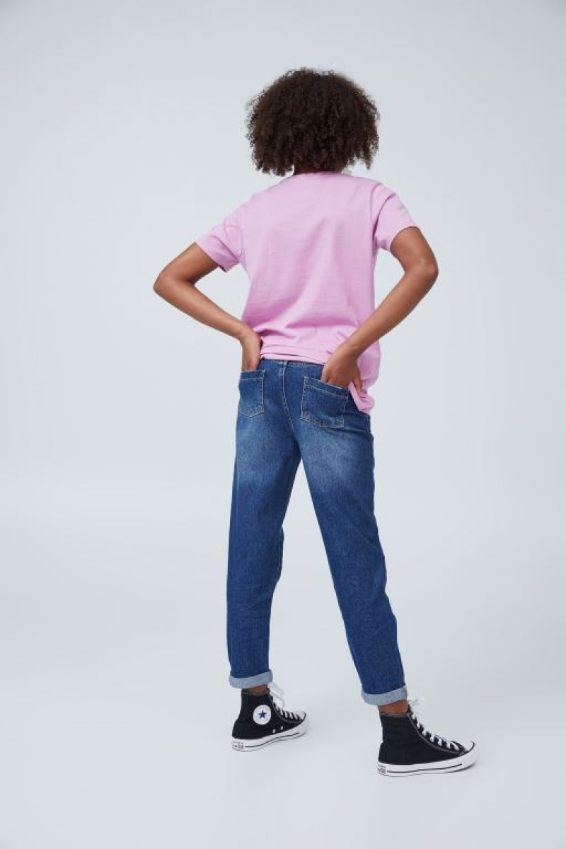 Jeans Cotton On Ivy Mom Niña Azules | WNsFNDDArII