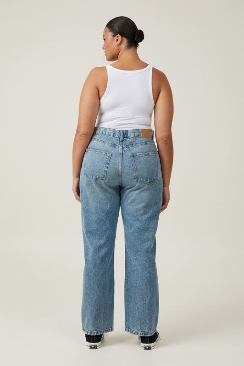 Jeans Cotton On Loose Directo Mujer Azules | ZE1AtxdmWJl