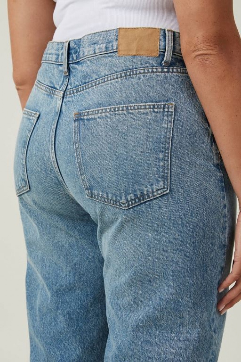 Jeans Cotton On Loose Directo Mujer Azules | ZE1AtxdmWJl