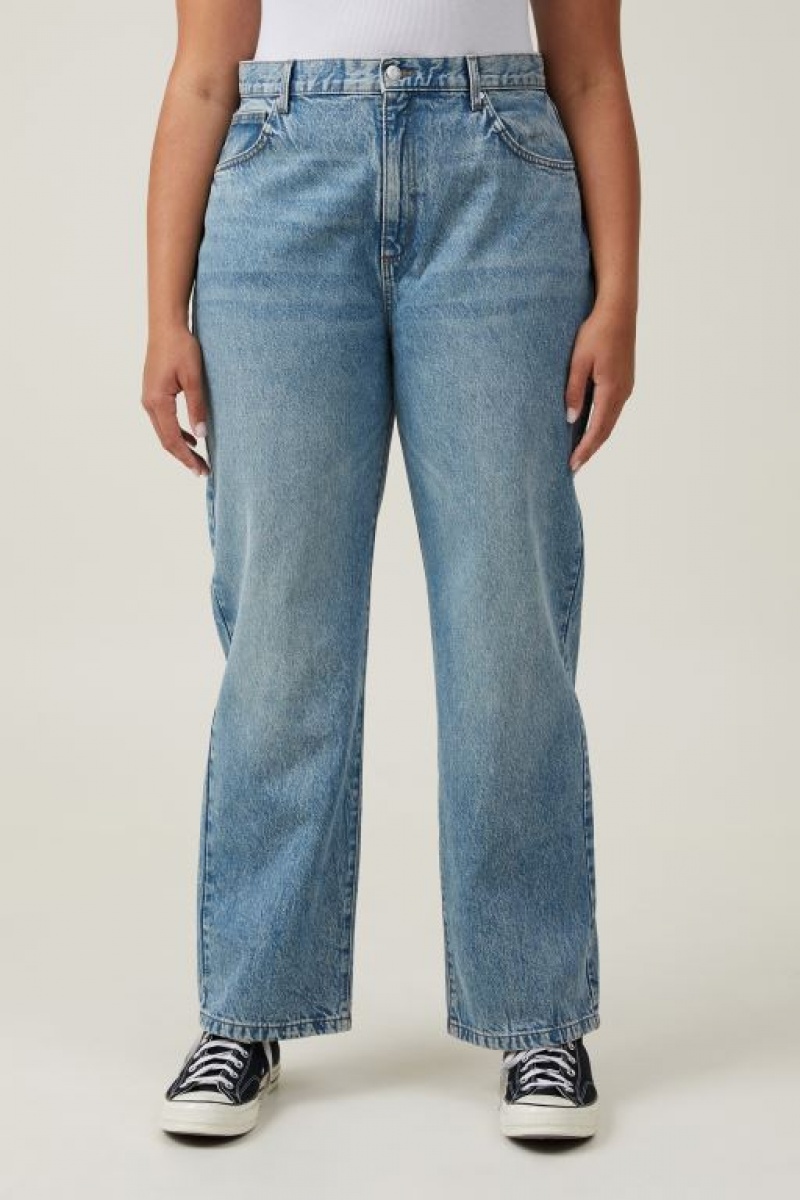 Jeans Cotton On Loose Directo Mujer Azules | ZE1AtxdmWJl