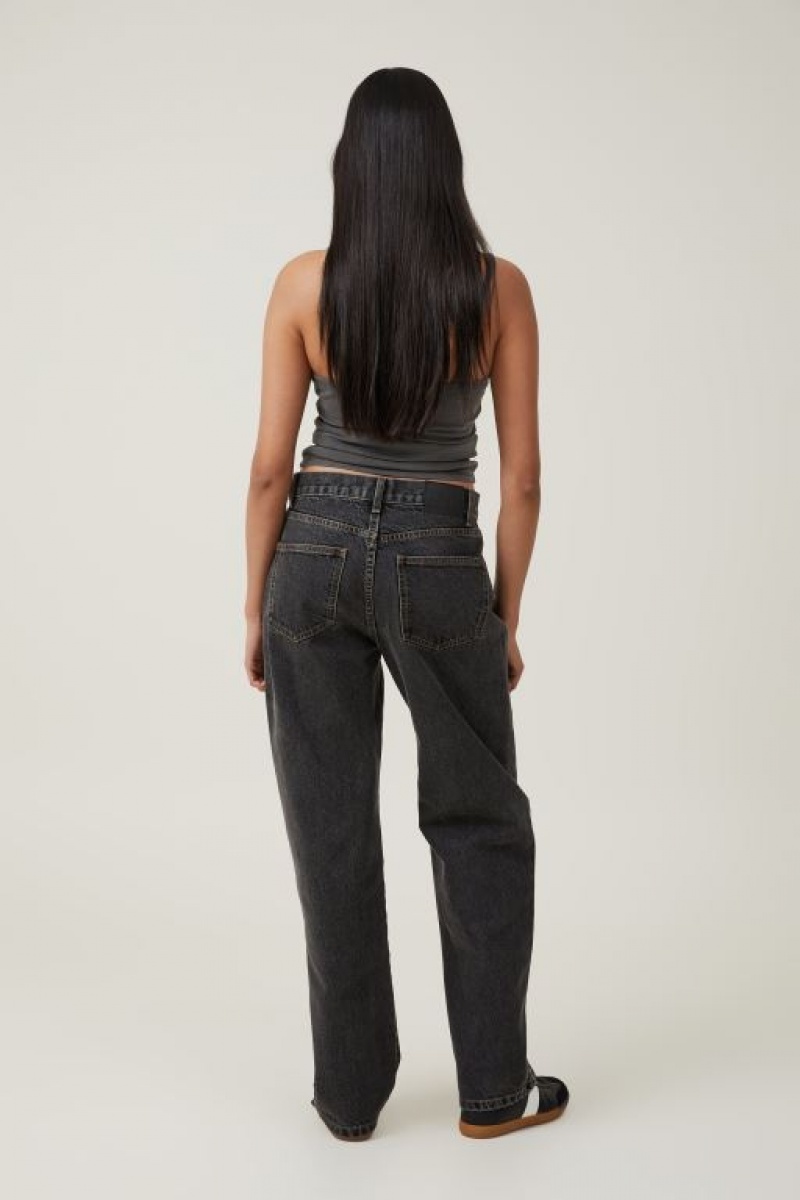 Jeans Cotton On Loose Directo Mujer Negras | SzMKrev5qQn