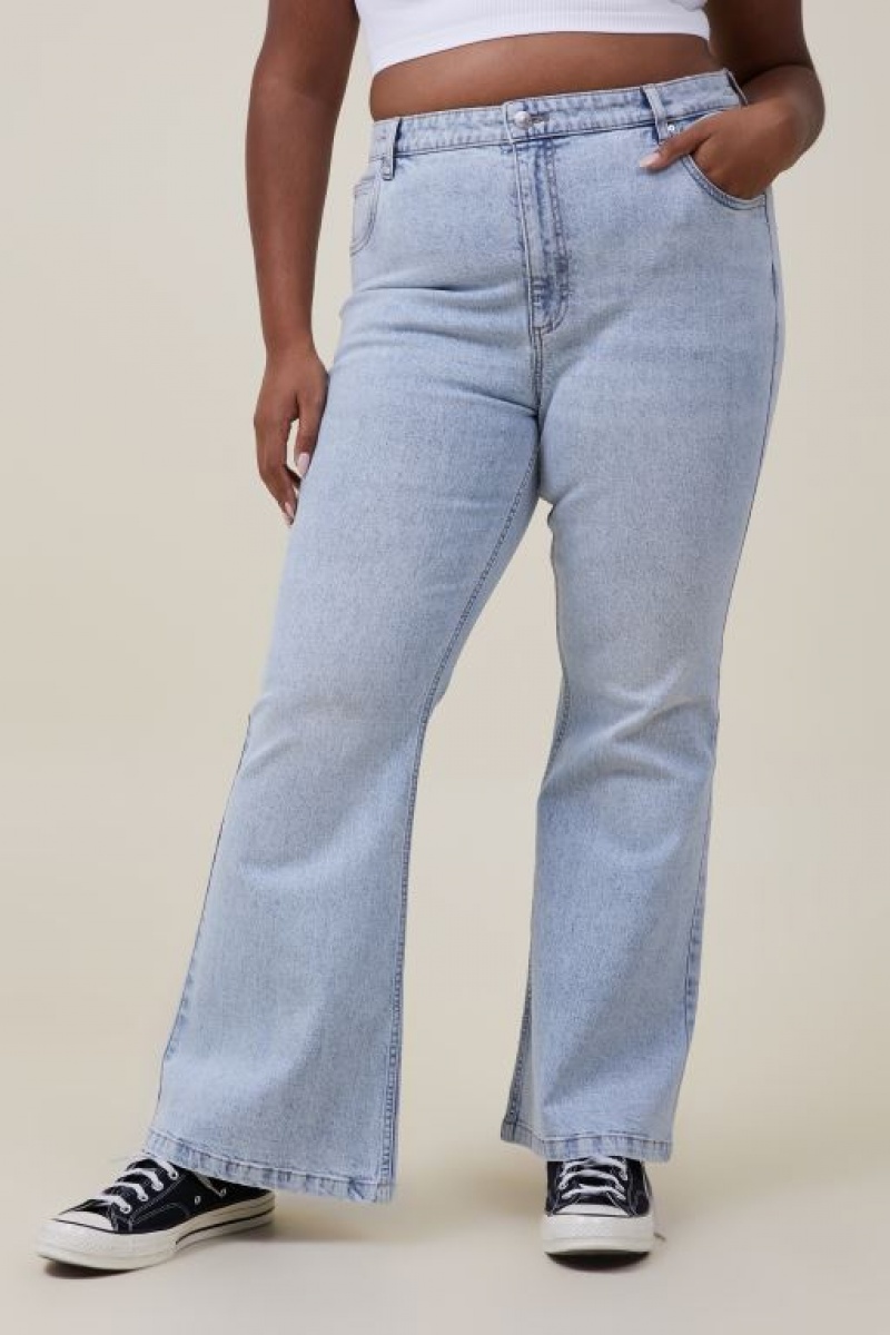 Jeans Cotton On Original Flare Mujer Azules | rdSrH6lXzYw