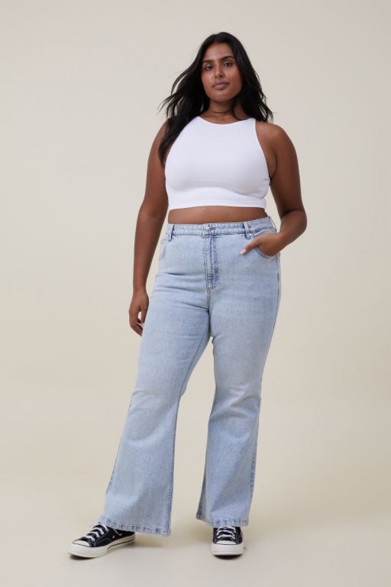 Jeans Cotton On Original Flare Mujer Azules | rdSrH6lXzYw