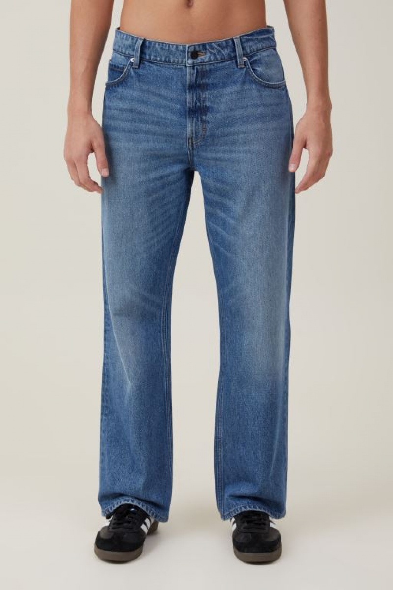 Jeans Cotton On Relaxed Boot Cut Hombre Azules | OqMiAsK5B8s