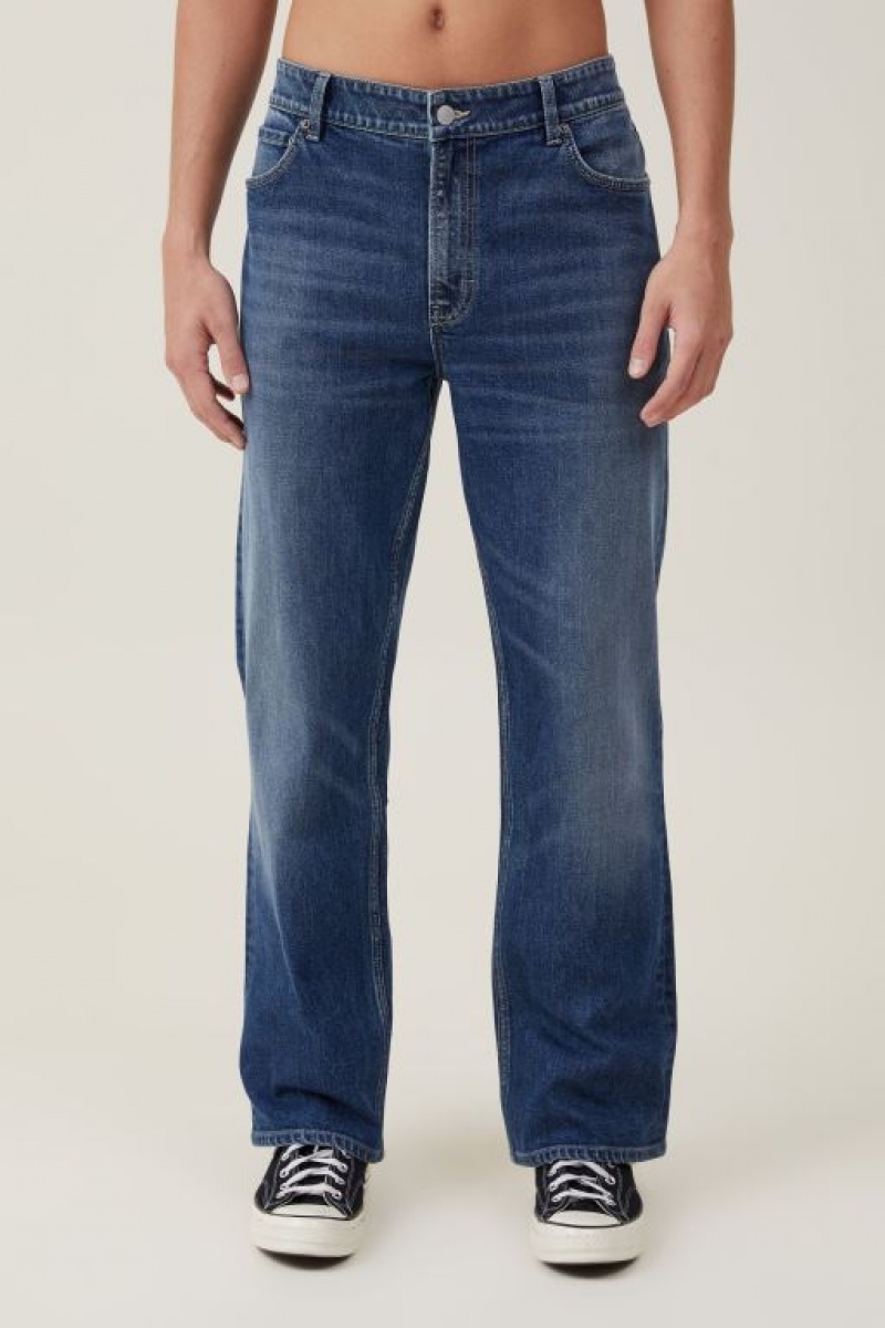 Jeans Cotton On Relaxed Boot Cut Hombre Azules | RBuVVwccJev