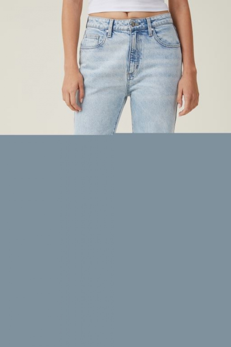 Jeans Cotton On Slim Directo Mujer Azules | UWd7MtzXbKg