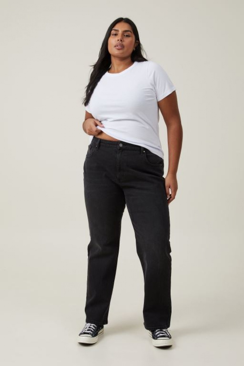 Jeans Cotton On Slim Directo Mujer Negras | p4npnoMe9Pv