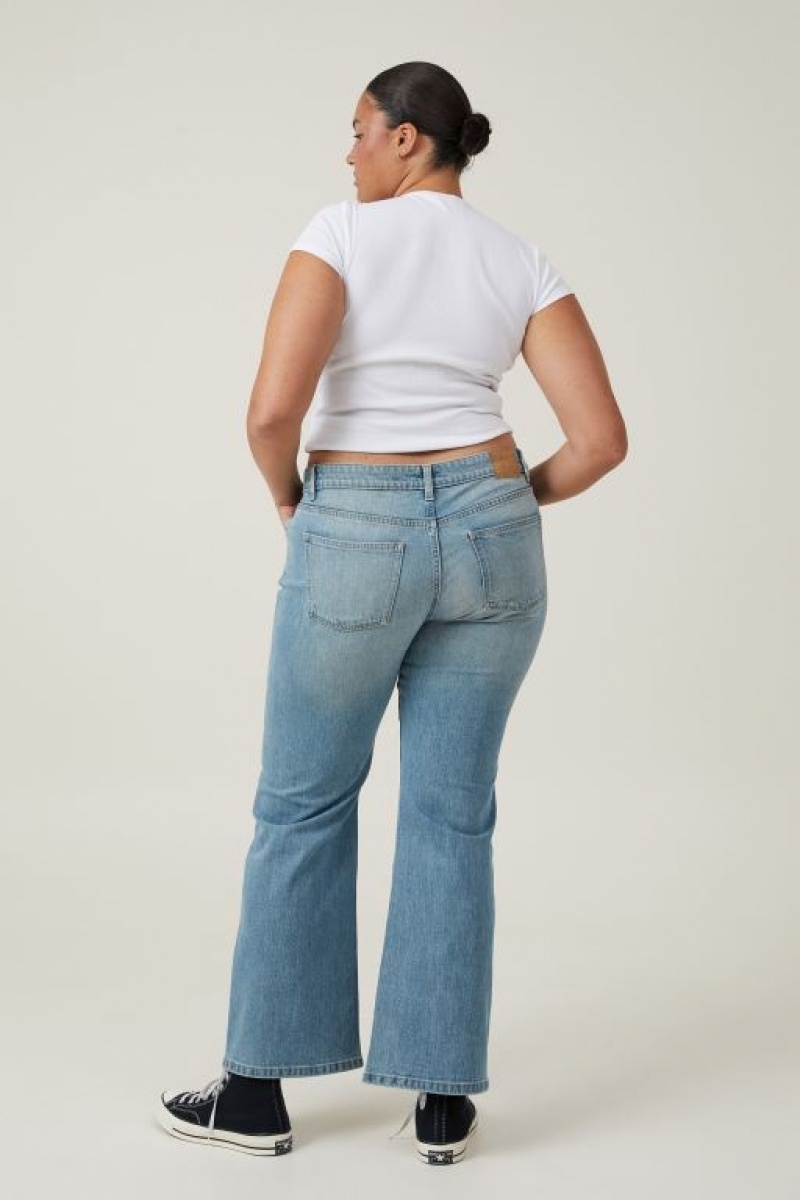 Jeans Cotton On Stretch Bootcut Flare Mujer Azules | a4F8klzcZvR