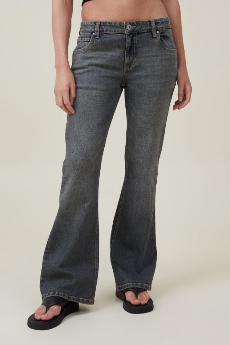 Jeans Cotton On Stretch Bootcut Flare Mujer Azules | 27Mz2kTMes3