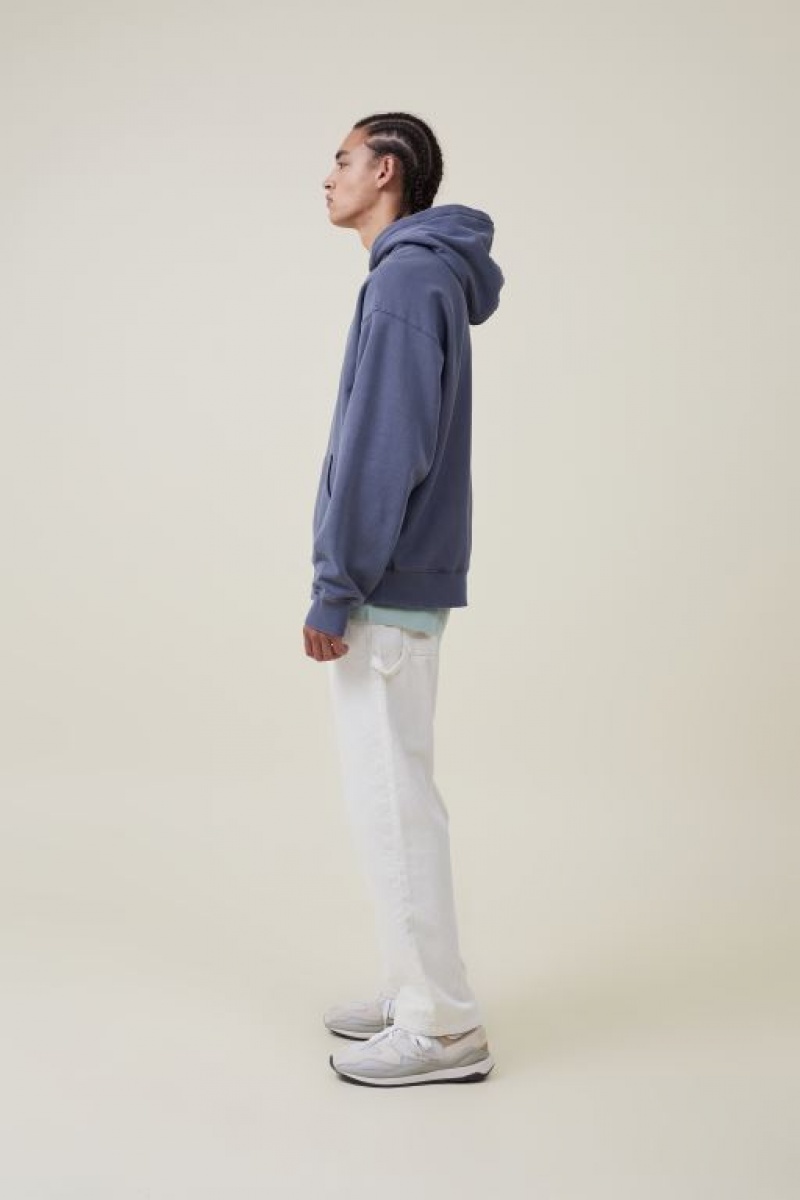 Jerséis Cotton On Oversized Hoodie Hombre Azules | KJdLLwJgfLM