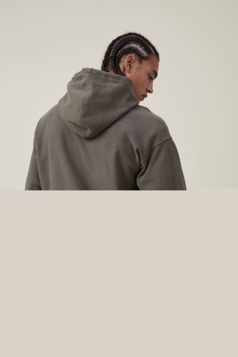 Jerséis Cotton On Oversized Hoodie Hombre Military | EbfvodXi8T3