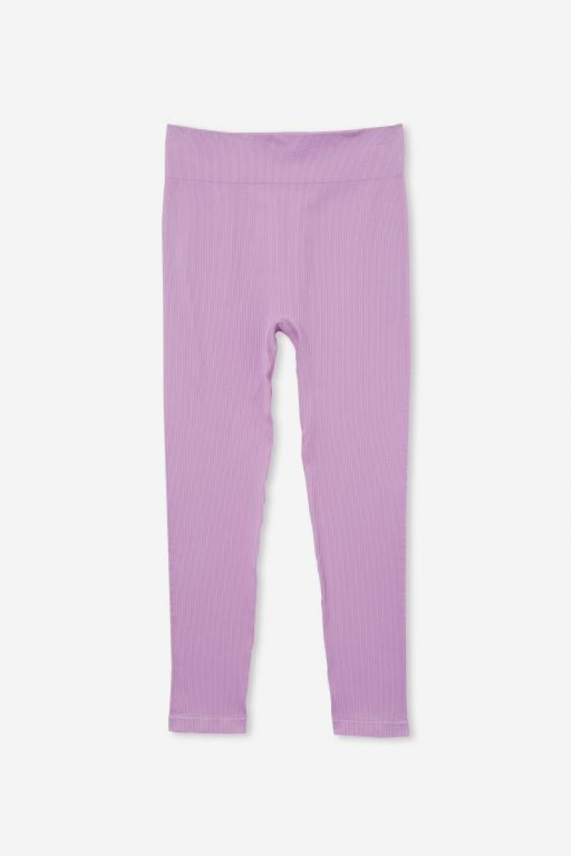 Leggins Cotton On Genevieve Seamfree Niña Lavanda | XGVvM48RJA2