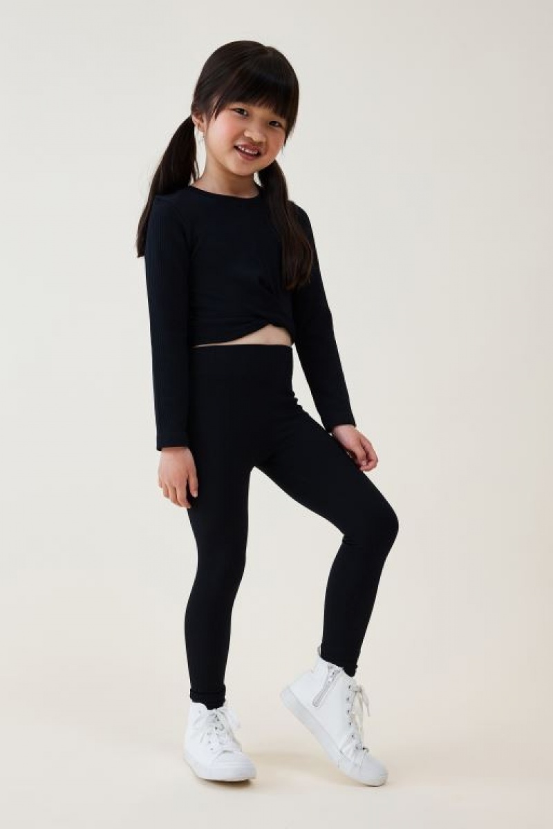 Leggins Cotton On Imogen Seamfree Niña Negras | woAFAiEDRs3